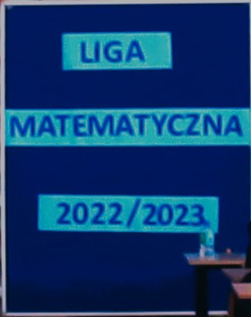 Napis Liga Matematyczna 2022/2023