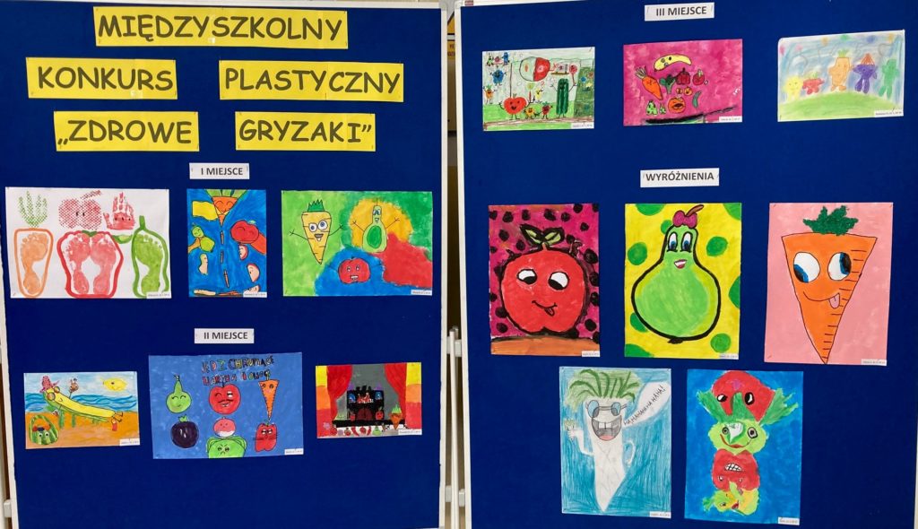 Wyniki Mi dzyszkolnego Konkursu Plastycznego Zdrowe Gryzaki Witaj Wyniki Mi dzyszkolnego Konkursu Plastycznego Zdrowe Gryzaki Witaj