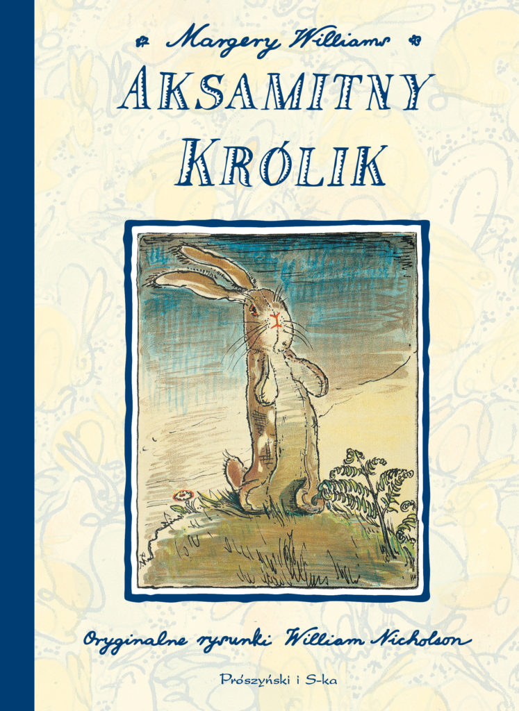 Okładka książki pod tytułem " Aksamitny Królik” autorstwa Margaret Williams